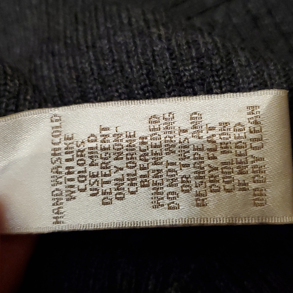 Kenar Turtleneck charcoal color knit sweater dress size M - Picture 4 of 5